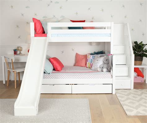 Twin over twin bunk bed with slide - Shop for Treehouse Bunk Bed with Convertible Slide and Ladder, Twin over Twin. Bed Bath & Beyond - Your Online Furniture Outlet Store! - 38263072 